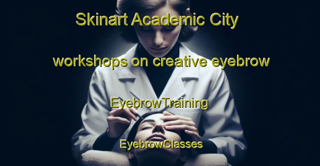Skinart Academic City workshops on creative eyebrow | EyebrowTraining | EyebrowClasses | SkinartTraining-United Arab Emirates