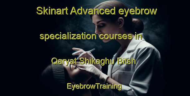 Skinart Advanced eyebrow specialization courses in Qaryat Shikaghu Bitsh | EyebrowTraining | EyebrowClasses | SkinartTraining-United Arab Emirates