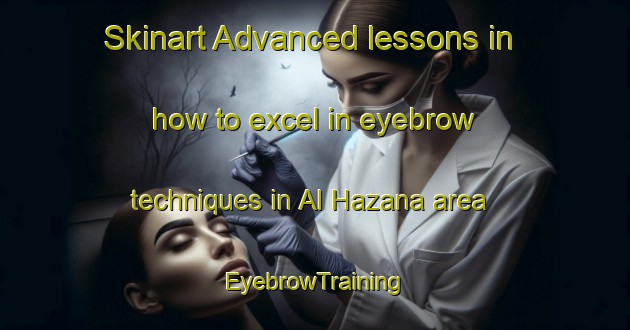 Skinart Advanced lessons in how to excel in eyebrow techniques in Al Hazana area | EyebrowTraining | EyebrowClasses | SkinartTraining-United Arab Emirates