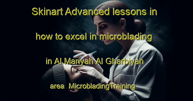 Skinart Advanced lessons in how to excel in microblading in Al Mariyah Al Gharbiyah area | MicrobladingTraining | MicrobladingClasses | SkinartTraining-United Arab Emirates