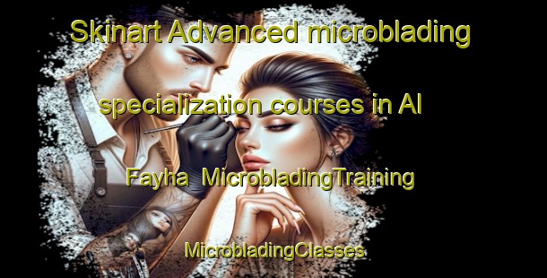 Skinart Advanced microblading specialization courses in Al Fayha | #MicrobladingTraining #MicrobladingClasses #SkinartTraining-United Arab Emirates