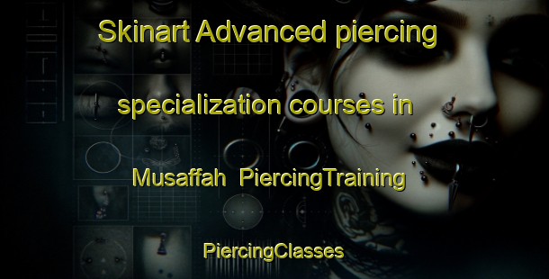 Skinart Advanced piercing specialization courses in Musaffah | #PiercingTraining #PiercingClasses #SkinartTraining-United Arab Emirates