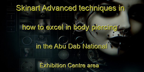 Skinart Advanced techniques in how to excel in body piercing in the Abu Dab National Exhibition Centre area | PiercingTraining | PiercingClasses | SkinartTraining-United Arab Emirates