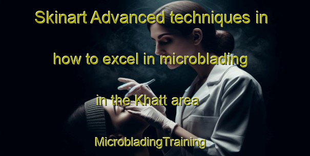 Skinart Advanced techniques in how to excel in microblading in the Khatt area | MicrobladingTraining | MicrobladingClasses | SkinartTraining-United Arab Emirates