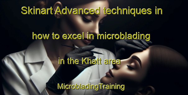 Skinart Advanced techniques in how to excel in microblading in the Khatt area | MicrobladingTraining | MicrobladingClasses | SkinartTraining-United Arab Emirates