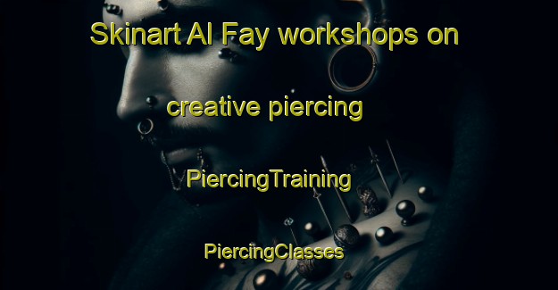 Skinart Al Fay workshops on creative piercing | PiercingTraining | PiercingClasses | SkinartTraining-United Arab Emirates