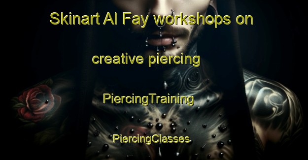Skinart Al Fay workshops on creative piercing | PiercingTraining | PiercingClasses | SkinartTraining-United Arab Emirates
