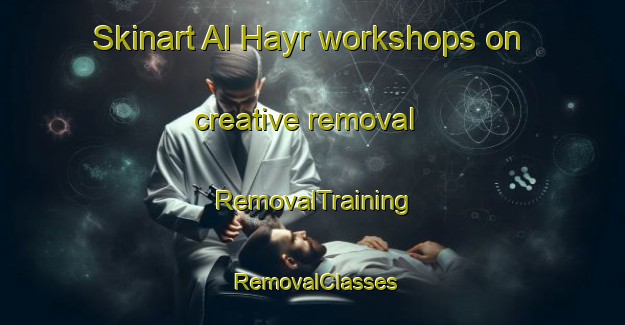Skinart Al Hayr workshops on creative removal | RemovalTraining | RemovalClasses | SkinartTraining-United Arab Emirates