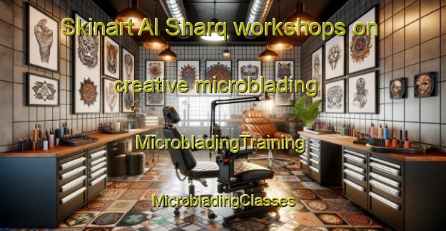 Skinart Al Sharq workshops on creative microblading | #MicrobladingTraining #MicrobladingClasses #SkinartTraining-United Arab Emirates