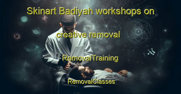 Skinart Badiyah workshops on creative removal | RemovalTraining | RemovalClasses | SkinartTraining-United Arab Emirates