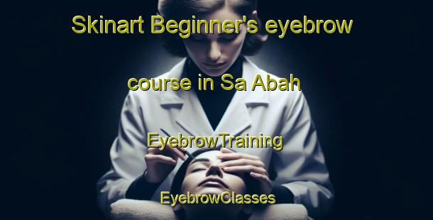 Skinart Beginner's eyebrow course in Sa Abah | EyebrowTraining | EyebrowClasses | SkinartTraining-United Arab Emirates