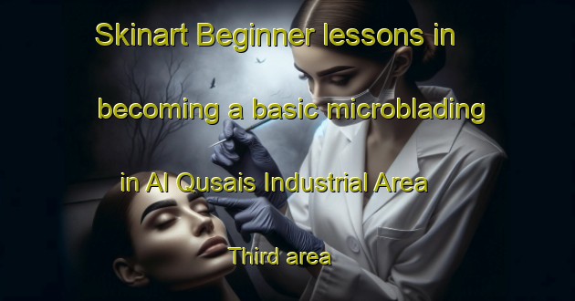 Skinart Beginner lessons in becoming a basic microblading in Al Qusais Industrial Area Third area | MicrobladingTraining | MicrobladingClasses | SkinartTraining-United Arab Emirates