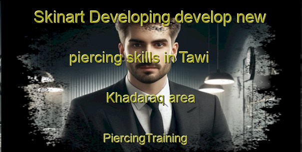 Skinart Developing develop new piercing skills in Tawi Khadaraq area | PiercingTraining | PiercingClasses | SkinartTraining-United Arab Emirates