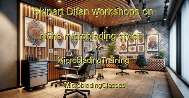 Skinart Difan workshops on niche microblading styles | #MicrobladingTraining #MicrobladingClasses #SkinartTraining-United Arab Emirates