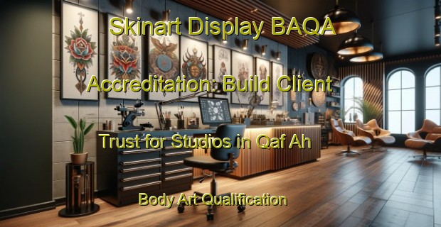 Skinart Display BAQA Accreditation: Build Client Trust for Studios in Qaf Ah | Body Art Qualification Authority | BAQA-United Arab Emirates