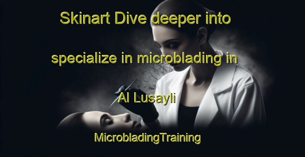Skinart Dive deeper into specialize in microblading in Al Lusayli | MicrobladingTraining | MicrobladingClasses | SkinartTraining-United Arab Emirates
