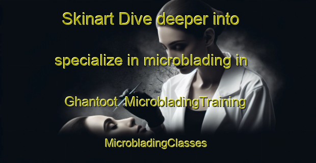 Skinart Dive deeper into specialize in microblading in Ghantoot | MicrobladingTraining | MicrobladingClasses | SkinartTraining-United Arab Emirates