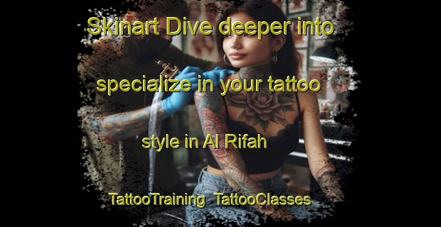 Skinart Dive deeper into specialize in your tattoo style in Al Rifah | TattooTraining | TattooClasses | SkinartTraining-United Arab Emirates