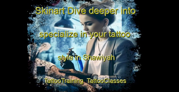 Skinart Dive deeper into specialize in your tattoo style in Shawiyah | TattooTraining | TattooClasses | SkinartTraining-United Arab Emirates