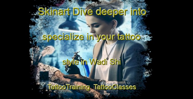 Skinart Dive deeper into specialize in your tattoo style in Wadi Shi | TattooTraining | TattooClasses | SkinartTraining-United Arab Emirates