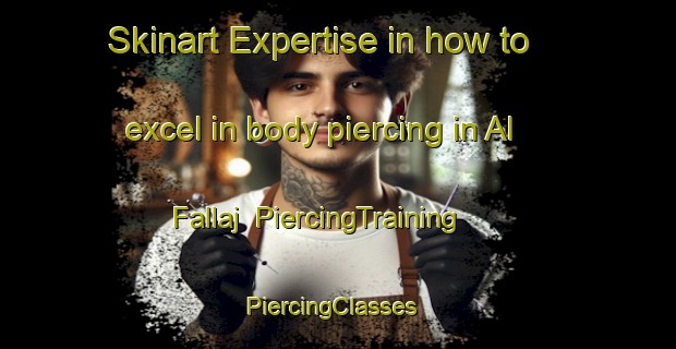 Skinart Expertise in how to excel in body piercing in Al Fallaj | PiercingTraining | PiercingClasses | SkinartTraining-United Arab Emirates