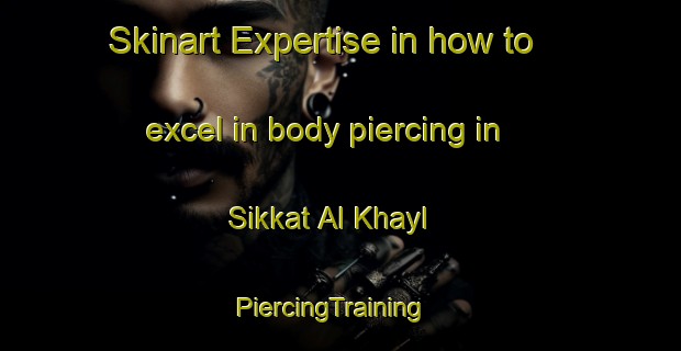 Skinart Expertise in how to excel in body piercing in Sikkat Al Khayl | PiercingTraining | PiercingClasses | SkinartTraining-United Arab Emirates
