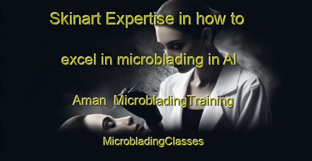 Skinart Expertise in how to excel in microblading in Al Aman | MicrobladingTraining | MicrobladingClasses | SkinartTraining-United Arab Emirates