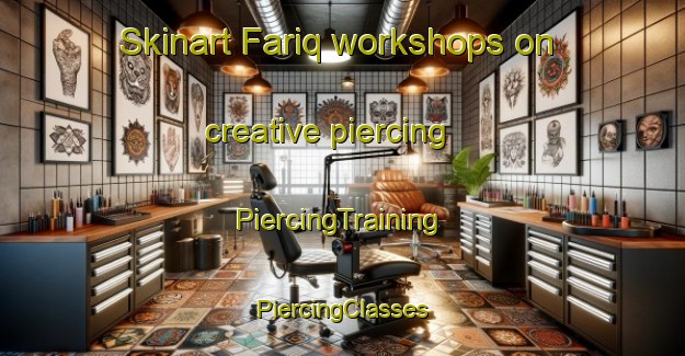 Skinart Fariq workshops on creative piercing | #PiercingTraining #PiercingClasses #SkinartTraining-United Arab Emirates