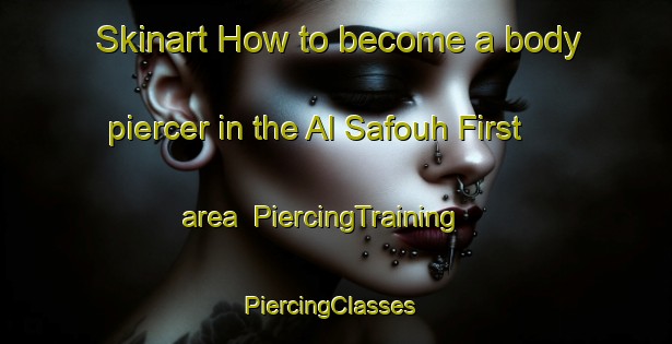 Skinart How to become a body piercer in the Al Safouh First area | PiercingTraining | PiercingClasses | SkinartTraining-United Arab Emirates