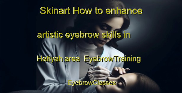 Skinart How to enhance artistic eyebrow skills in Hatiyah area | EyebrowTraining | EyebrowClasses | SkinartTraining-United Arab Emirates