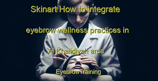 Skinart How to integrate eyebrow wellness practices in Al Khalidiyah area | EyebrowTraining | EyebrowClasses | SkinartTraining-United Arab Emirates