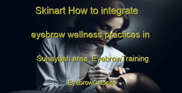 Skinart How to integrate eyebrow wellness practices in Suhaybah area | EyebrowTraining | EyebrowClasses | SkinartTraining-United Arab Emirates
