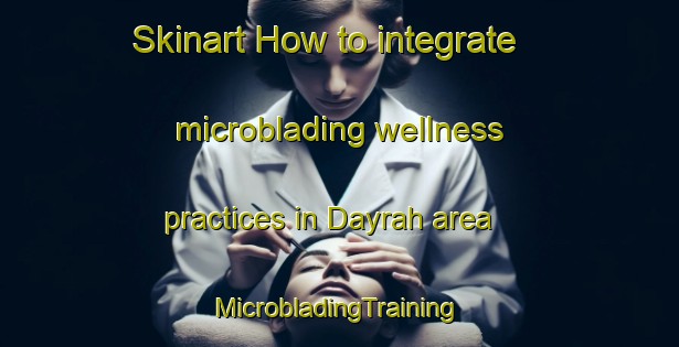 Skinart How to integrate microblading wellness practices in Dayrah area | #MicrobladingTraining #MicrobladingClasses #SkinartTraining-United Arab Emirates