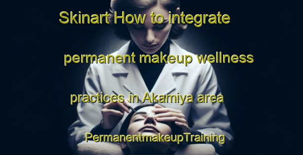 Skinart How to integrate permanent makeup wellness practices in Akamiya area | PermanentmakeupTraining | PermanentmakeupClasses | SkinartTraining-United Arab Emirates