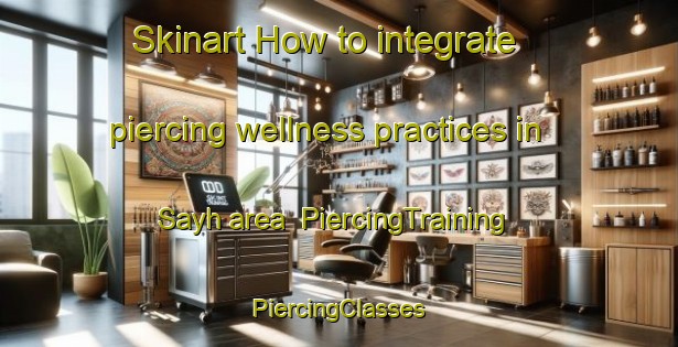 Skinart How to integrate piercing wellness practices in Sayh area | #PiercingTraining #PiercingClasses #SkinartTraining-United Arab Emirates