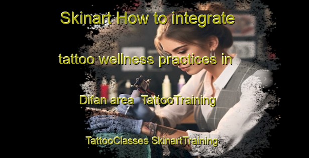 Skinart How to integrate tattoo wellness practices in Difan area | #TattooTraining #TattooClasses #SkinartTraining-United Arab Emirates