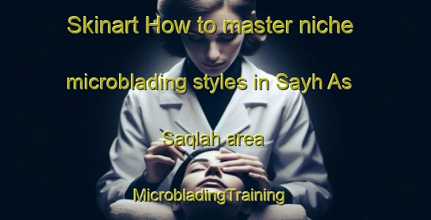 Skinart How to master niche microblading styles in Sayh As Saqlah area | MicrobladingTraining | MicrobladingClasses | SkinartTraining-United Arab Emirates