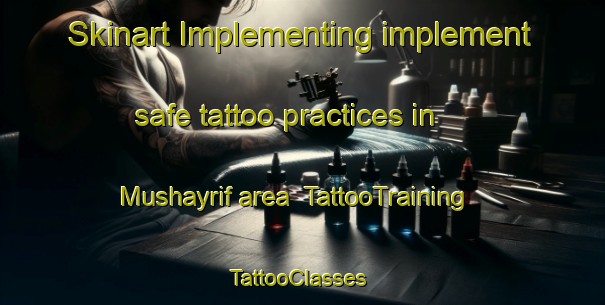 Skinart Implementing implement safe tattoo practices in Mushayrif area | TattooTraining | TattooClasses | SkinartTraining-United Arab Emirates