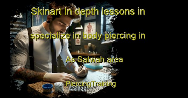 Skinart In-depth lessons in specialize in body piercing in As Satwah area | PiercingTraining | PiercingClasses | SkinartTraining-United Arab Emirates