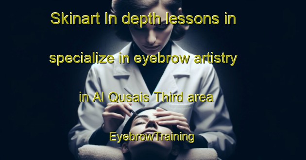 Skinart In-depth lessons in specialize in eyebrow artistry in Al Qusais Third area | EyebrowTraining | EyebrowClasses | SkinartTraining-United Arab Emirates