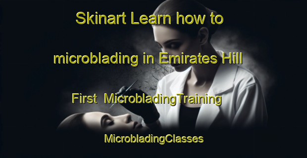 Skinart Learn how to microblading in Emirates Hill First | #MicrobladingTraining #MicrobladingClasses #SkinartTraining-United Arab Emirates