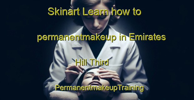 Skinart Learn how to permanentmakeup in Emirates Hill Third | PermanentmakeupTraining | PermanentmakeupClasses | SkinartTraining-United Arab Emirates