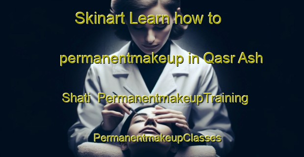 Skinart Learn how to permanentmakeup in Qasr Ash Shati | PermanentmakeupTraining | PermanentmakeupClasses | SkinartTraining-United Arab Emirates