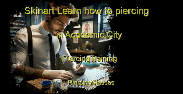 Skinart Learn how to piercing in Academic City | #PiercingTraining #PiercingClasses #SkinartTraining-United Arab Emirates