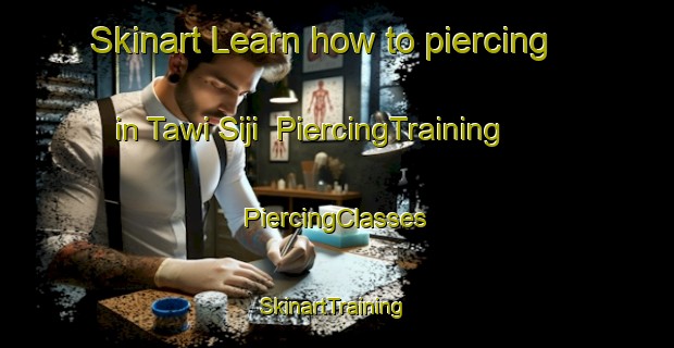 Skinart Learn how to piercing in Tawi Siji | #PiercingTraining #PiercingClasses #SkinartTraining-United Arab Emirates