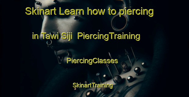 Skinart Learn how to piercing in Tawi Siji | PiercingTraining | PiercingClasses | SkinartTraining-United Arab Emirates
