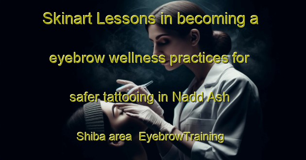 Skinart Lessons in becoming a eyebrow wellness practices for safer tattooing in Nadd Ash Shiba area | EyebrowTraining | EyebrowClasses | SkinartTraining-United Arab Emirates