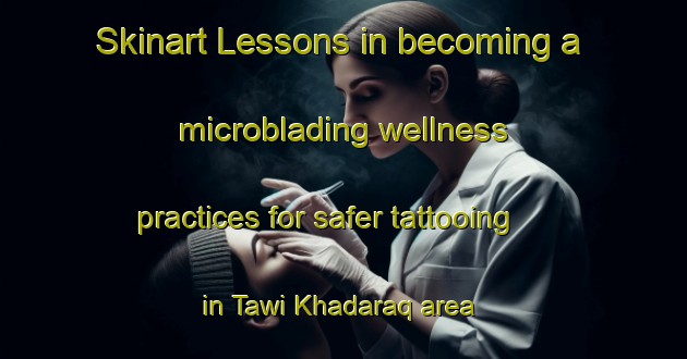 Skinart Lessons in becoming a microblading wellness practices for safer tattooing in Tawi Khadaraq area | MicrobladingTraining | MicrobladingClasses | SkinartTraining-United Arab Emirates