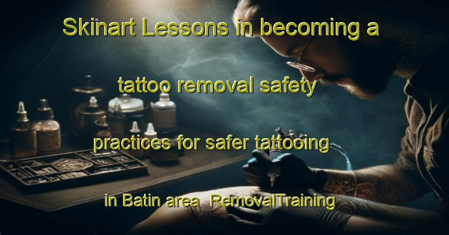 Skinart Lessons in becoming a tattoo removal safety practices for safer tattooing in Batin area | RemovalTraining | RemovalClasses | SkinartTraining-United Arab Emirates