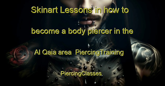 Skinart Lessons in how to become a body piercer in the Al Qaia area | PiercingTraining | PiercingClasses | SkinartTraining-United Arab Emirates